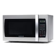 thumbnail image 1 of Farberware Countertop Microwave 1000 Watts, 1.3 Cu. Ft. - Microwave Oven With LED Lighting and Child Lock - Perfect for Apartments and Dorms - Easy Clean Stainless Steel, 1 of 5