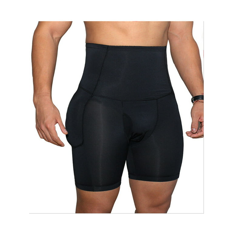 Mens Butt and Hip Enhancer Booty Padded Underwear Panties Body Shaper  Seamless Butt Lifter Panty Boyshorts Shapewear Boxers