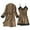 Brown, variant on Sexy Wireless Rimless Pajamas Lace Nightdress Silk Underwear Sleepwear No Pad Negligees Sexy for Women Two Piece Robe