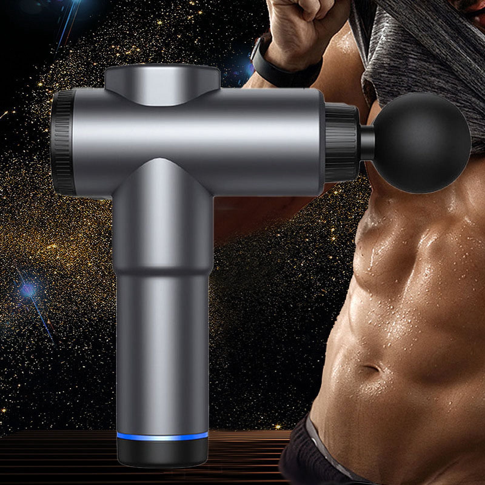 Muscle Massage Gun, Handheld Deep Tissue Gun, Portable Electric Quiet Percussion Muscle , 99 Speed Adjustable Professional Body Fascia Gun for Relieve Muscle Pain and Stiffness