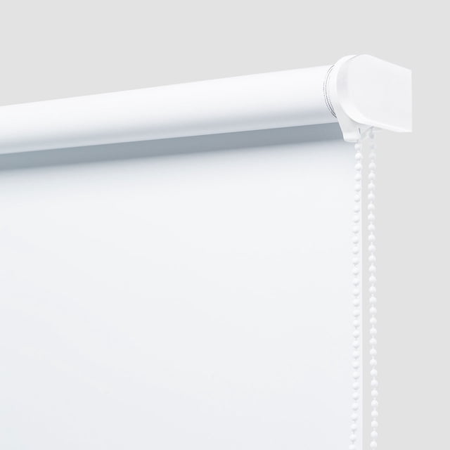 Cortina Enrollable Blackout 180cm Alto x 120 cm Ancho Blanco