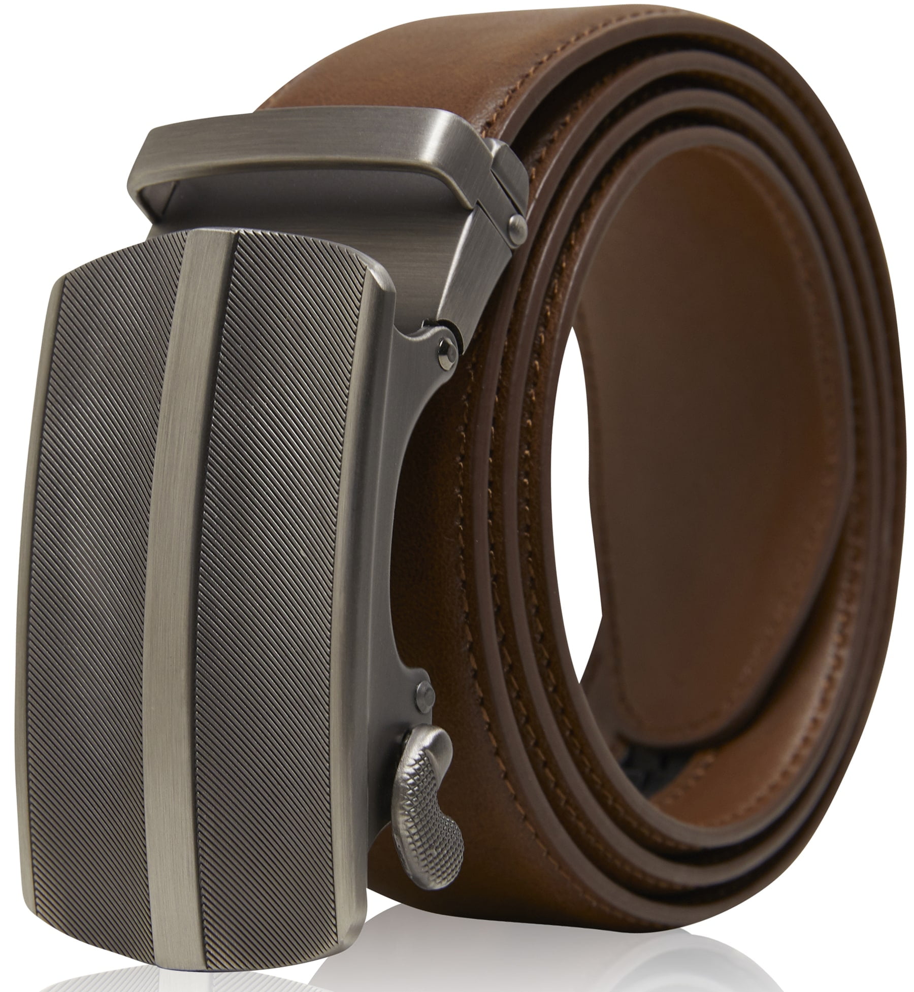 Mens Belt Leather Ratchet Belts For Men Casual & Dress Belt With ...