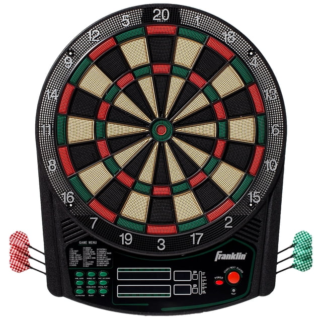 Juego de dardos electrónico Franklin Sports FS6000 con 6 dardos