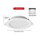 thumbnail image 2 of 6PCS 12W LED Downlight Recessed Round Ceiling Spotlight White Light, 2 of 5