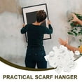 thumbnail image 3 of Phenofice Strong Picture Hangers Wall Hooks Iron Square Design Bathroom 45 Pieces, 3 of 7