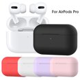 thumbnail image 2 of Soft Silicone Cases For Apple Airpods Pro Protective Bluetooth Wireless Earphone Cover For Apple Air Pods Charging Box Bags without hooks 10, 2 of 6