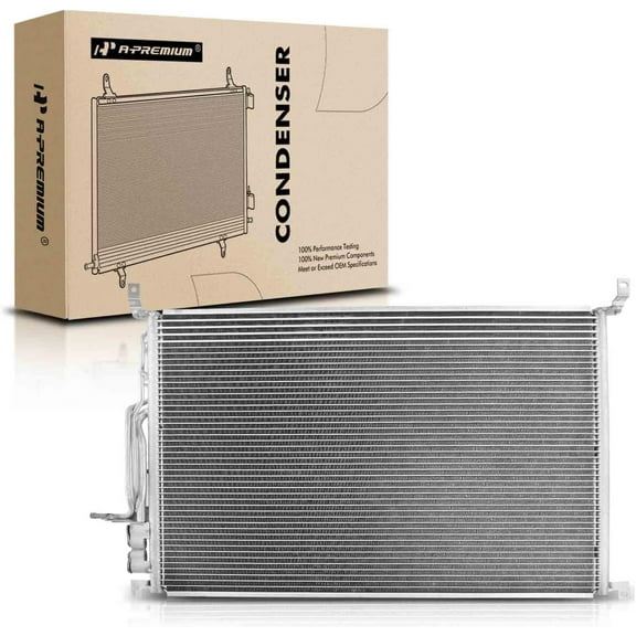 A-Premium Air Conditioning A/C Condenser Compatible with Audi A8 Quattro 2004-2011 4.2L 6.0L, Replace# 3269, 4E0260403F