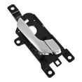 thumbnail image 1 of Mango de puerta interior del lado del pasajero trasero derecho para Hyundai Santa Fe 2013-2018, mango de puerta interior No.836202W000, tono negro plateado, 1 Pc, 1 of 6