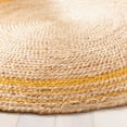 thumbnail image 3 of SAFAVIEH Natural Fiber Malandra Geometric Jute Area Rug, Beige/Gold, 4' x 4' Round, 3 of 4