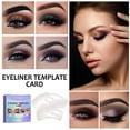 thumbnail image 4 of Minnieouse 6 unidades/caja de plantillas para delineador de ojos, pegatinas, plantilla de sombra de ojos, guía portátil Difuminador de ojos, 4 of 6