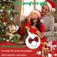 thumbnail image 4 of Diademas navideñas para niños, accesorios para el cabello, pinzas para el cabello, regalos navideños, pinzas para el cabello con forma de asta, diademas para disfraces de fiesta, para celebraciones, 4 of 7