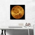 thumbnail image 2 of ARTCANVAS Planet Venus Second Planet From the Sun Canvas Art Print - Size: 18" x 18" (0.75" Deep), 2 of 9