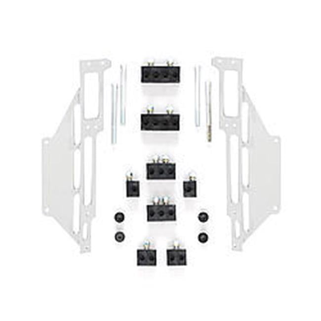 1120S Spark Plug Wire Loom for Small Block Chevy Center Bolt Valve Cover, Satin