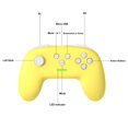 thumbnail image 2 of Gamepad inalámbrico Bluetooth Compatible con Switch NS Lite Mini mango de agarre Dual inalámbrico Gamepad vibratorio, 2 of 7