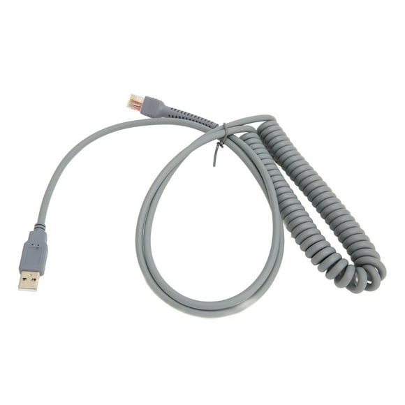 Scan Cable, Easy To Use Wear Resistant Barcode Scanner Cable  For LS2208