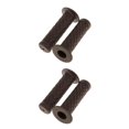thumbnail image 1 of relayinert Vintage Motorcycle Handlebars Grips 7/8 22mm Universal Timeless Comfortable Grip Grey 2Set, 1 of 6