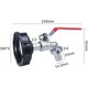 thumbnail image 4 of IBC tankadapter 1/2" gängkontakt, kran 1000L tankkran, 4 of 5