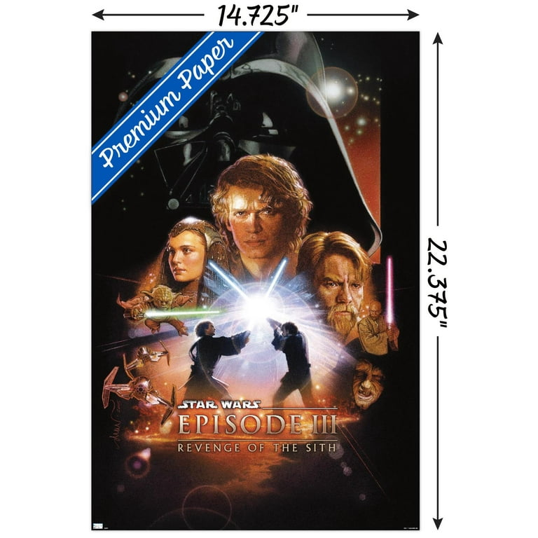 Star Wars: Revenge of the Sith - One Sheet (No Billing Block) Wall