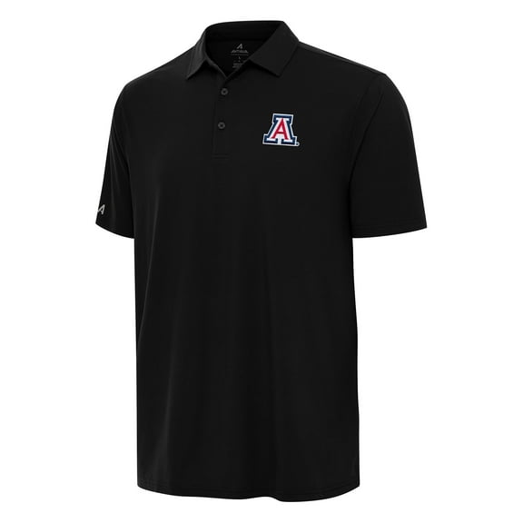 Men's Antigua Black Arizona Wildcats Era Polo
