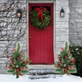 thumbnail image 2 of Solar Christmas Tree Lights Outdoor Decorations Waterproof  Super Bright LED Constant & Flashing Modes for Pathway Yard, 2 of 8
