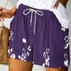 thumbnail image 2 of Mujeres Pantalones Cortos Ilustración de Verano Casual Encaje Hasta el Bolsillo Elástico, Pantalones Cortos Casuales para el Día Y el Ocio, 2 of 5