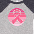 thumbnail image 4 of Inktastic Breast Cancer Pink Ribbon Retro Girls Baby Bodysuit, 4 of 5