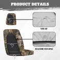 thumbnail image 6 of KI Camo UTV Seat Covers Full Protection Seats Cover for UTV Comfortable Fits with Rhino Bucket Seat Cover with Headrest Covers for Yamaha Rhino 700 660 450 2004-2021, 6 of 7
