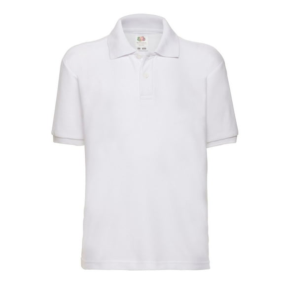 Fruit of the Loom Boys/Girls 65/35 Pique Polo Shirt