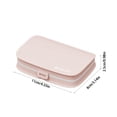 thumbnail image 3 of Ganfancp Portable Drug Box Mini Drug Box Business Trip Travel Loading Drug Box Pills Pills Drug Box Compartimento Interior Fácilmente Extraíble Sellado con Tiras de Silicona Artículos En Liquidación, 3 of 6
