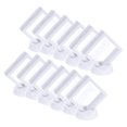 thumbnail image 1 of Uxcell 12 Pcs 3D Floating Display Case, 2.76 x 2.76 x 0.8 Inch Display Holder Stand, Jewelry Storage Box, White, 1 of 6