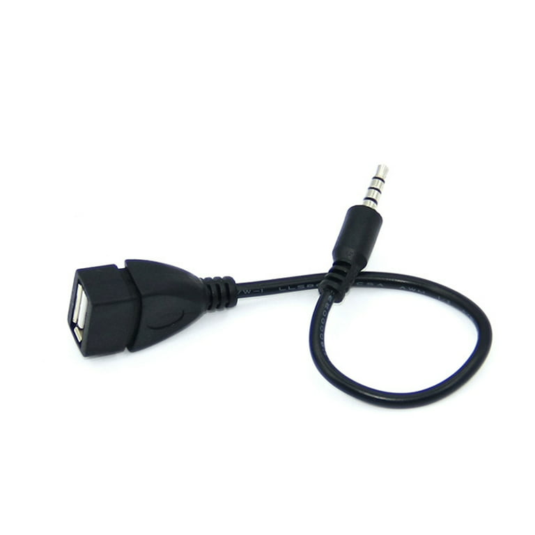 succes overraskende Kompatibel med Converter Adapter USB Female to 3.5mm Jack Male Audio - Walmart.com