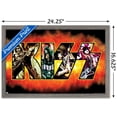 thumbnail image 3 of KISS - Image Logo Wall Poster, 14.725" x 22.375" Framed, 3 of 4