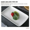 thumbnail image 6 of ACDANC 3Pcs Rectangular Plate Breakfast Plate Pastry Serving Plate Rectangular Food Plate Dessert Plate, 6 of 7