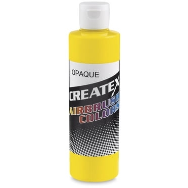 Createx Airbrush Color - 8 oz, Opaque Yellow