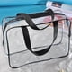 thumbnail image 5 of Bolsa de almacenamiento de tocador transparente de 3 piezas bolsas de lavado de maquillaje impermeable, 5 of 5