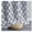 Platinum White/Black, variant on Lattice Print Pattern 72 Inch Curtains Blackout - Energy Smart Thermal Window Coverings Set, Summer/Winter Heat Blocking Draperies for Bedroom - 2 Panels - 52 W x 72 L - Dark Teal Blue