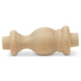 thumbnail image 3 of Wooden Baluster Spindles 1-1/2", Pack of 250 Wood Spindles for Crafts, Woodworking, and Furniture, by Woodpeckers, 3 of 7
