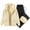 Beige, variant on Men's Tracksuit With Zipper 2 Piece Hooded Fashion Men's Casual Solid Color Drawstring Trouser Keep Warm Long Sleeve Hooded Set Running Hiking Outdoor Activities
