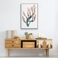 thumbnail image 6 of Sea Coral II Framed Premium Gallery Wrapped Canvas - Ready to Hang - 27 x 41 - White Floating Frame, 6 of 9