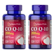 (2 pack) Puritans Pride Q-Sorb Co Q-10 200 Mg, 120 Count