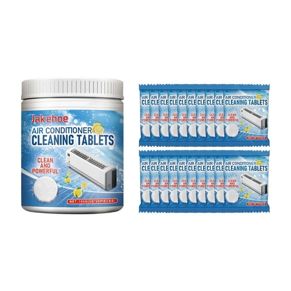 TopLLC Cleaning Supplies AC Cleaning Tablet Household AC Internal Special Hanging Machine To Odor Descaling AC Cleaning Tablet 100g for Home