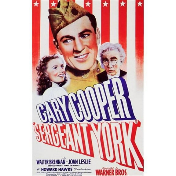Posterazzi  Sergeant York Movie Poster - 11 x 17 in.