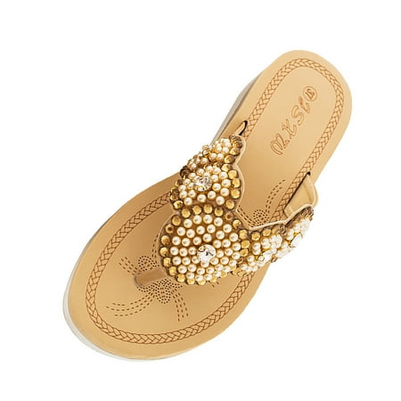 

KaLI_store Women Shoes Women s Outdoor Slippers Flat Bottomed Baotou Muller Weaving White Shoes Fashion A
