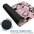 thumbnail image 6 of Pink Black Camouflage&nbsp;pad Mousewaterproof,rubber+multispandexwashable the Camouflage SeriesmousepadDesk Pad for Office Home Game 31.5x15.7inches, 6 of 7