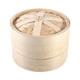 thumbnail image 4 of Cesta De Vapor, Cesta De Vapor De Bambú, 2 Niveles, Vaporizador De Alimentos, 4 Tamaños, Respetuoso Con El Medio Ambiente Para Cocina Para Cocinar Arroz Fyydes Descripción de la referencia, 4 of 5