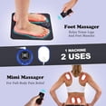 thumbnail image 4 of Foot Massager, Pulse Foot Massager, Usb Charging Smart Foot Massage Pad, 4 of 5