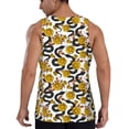 thumbnail image 3 of Gaeub Snake And Rose Men's Athletic Tank Top, Workout Sleeveless Shirts, Running Tank Tops for Gym, Running, Training - XX-Large, 3 of 9