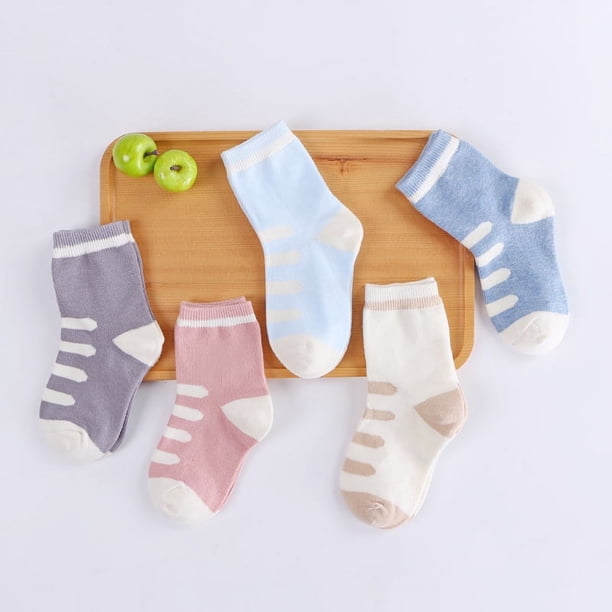 Calcetines de algodón para bebés, niños y niñas, de primavera y otoño, calcetines para bebés, calcetines de dibujos animados bonitos para recién nacidos