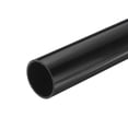 thumbnail image 1 of Uxcell tubo redondo rígido negro de 45.2 mm ID 50 mm OD 0.33 m de alto impacto, 1 of 6