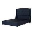 thumbnail image 2 of Box Base Cama Queen Size + Cabecera Zefyr Azul, 2 of 8